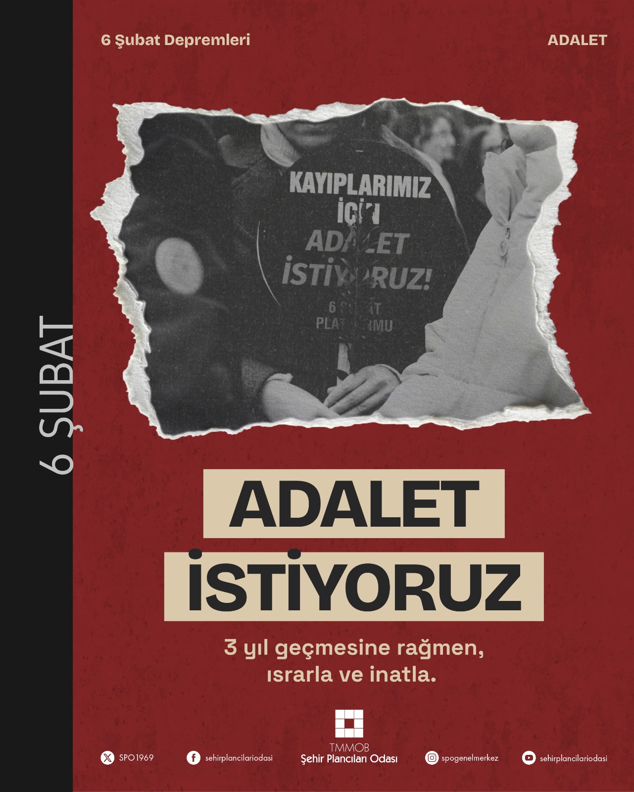  3 YIL GEÇMESİNE RAĞMEN ISRARLA VE İNATLA  ADALET İSTİYORUZ