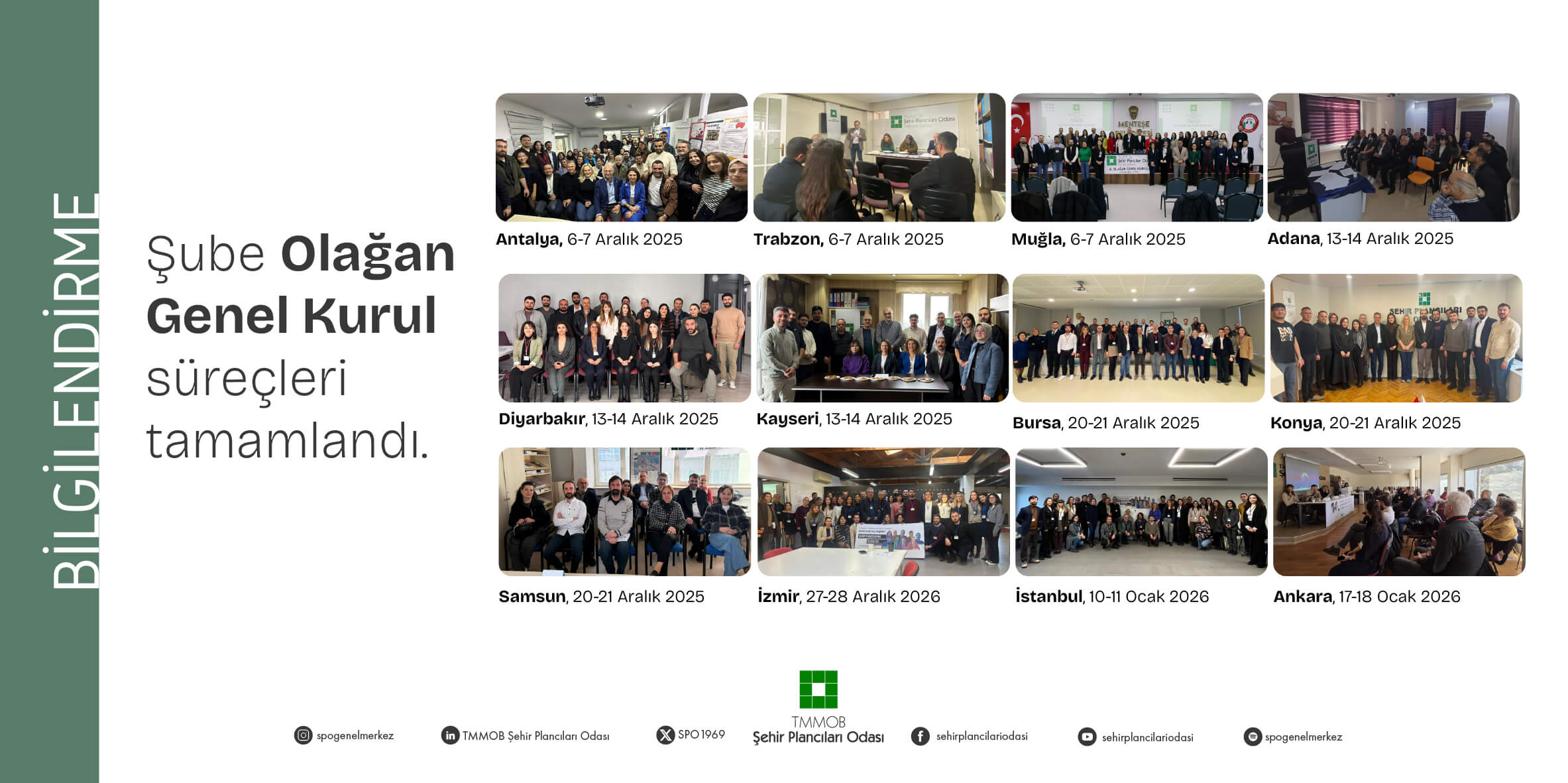 ŞUBE OLAĞAN GENEL KURULLARI TAMAMLANDI!