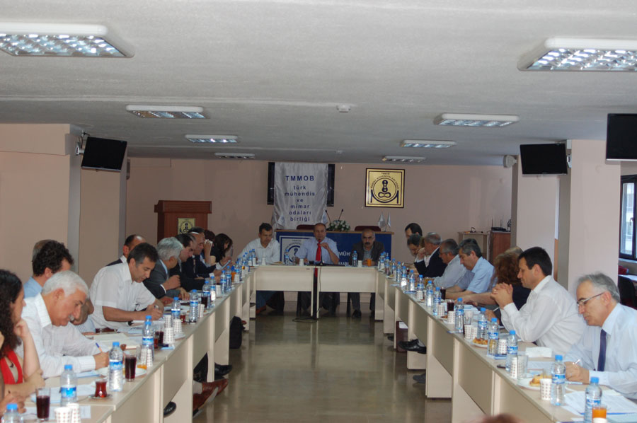 TMMOB YÖNETİM KURULU - ODA BAŞKANLARI TOPLANTISI YAPILDI