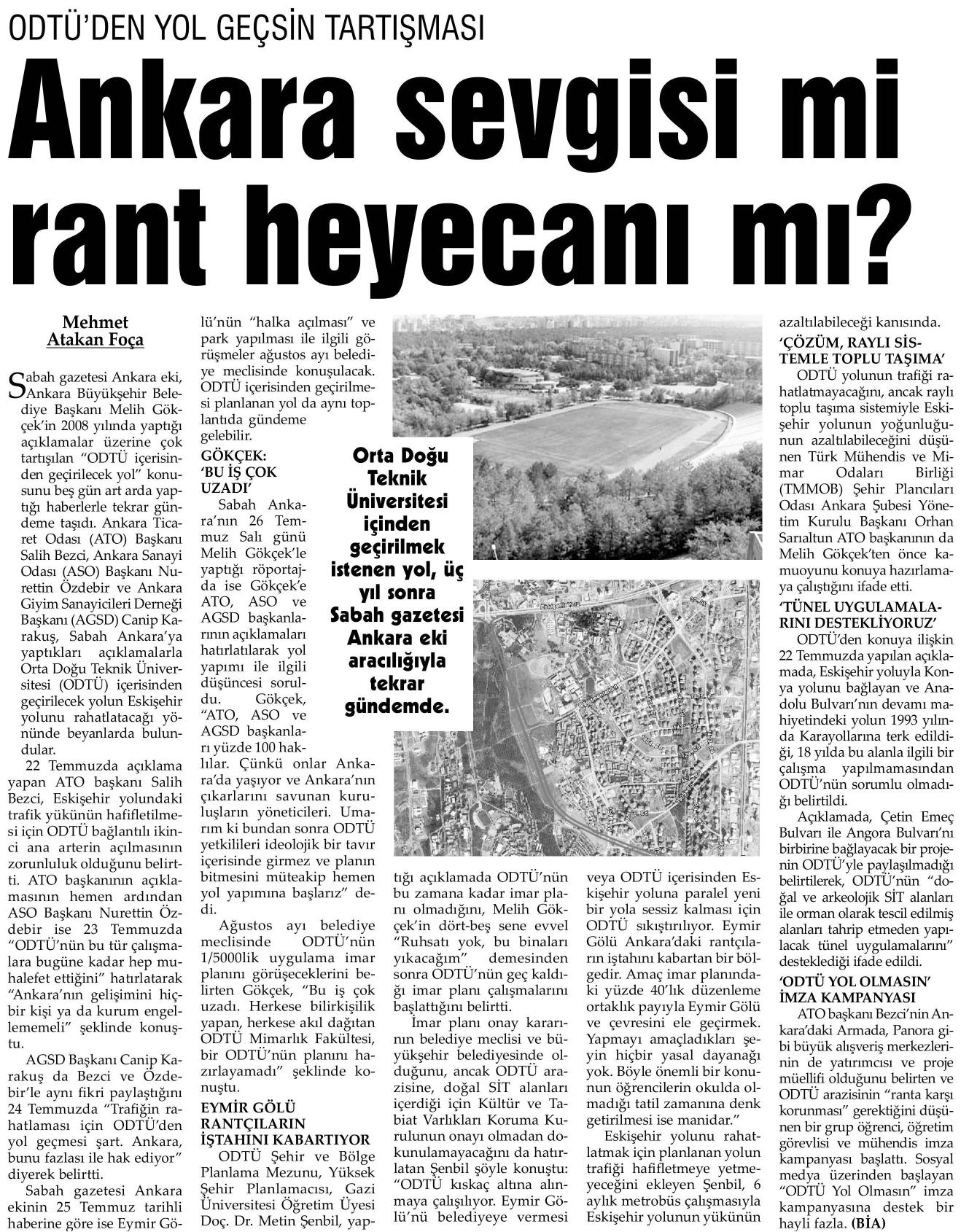 ODTÜ`DEN YOL GEÇSİN TARTIŞMASI

ANKARA SEVGİSİ Mİ RANT HEYECANI MI?