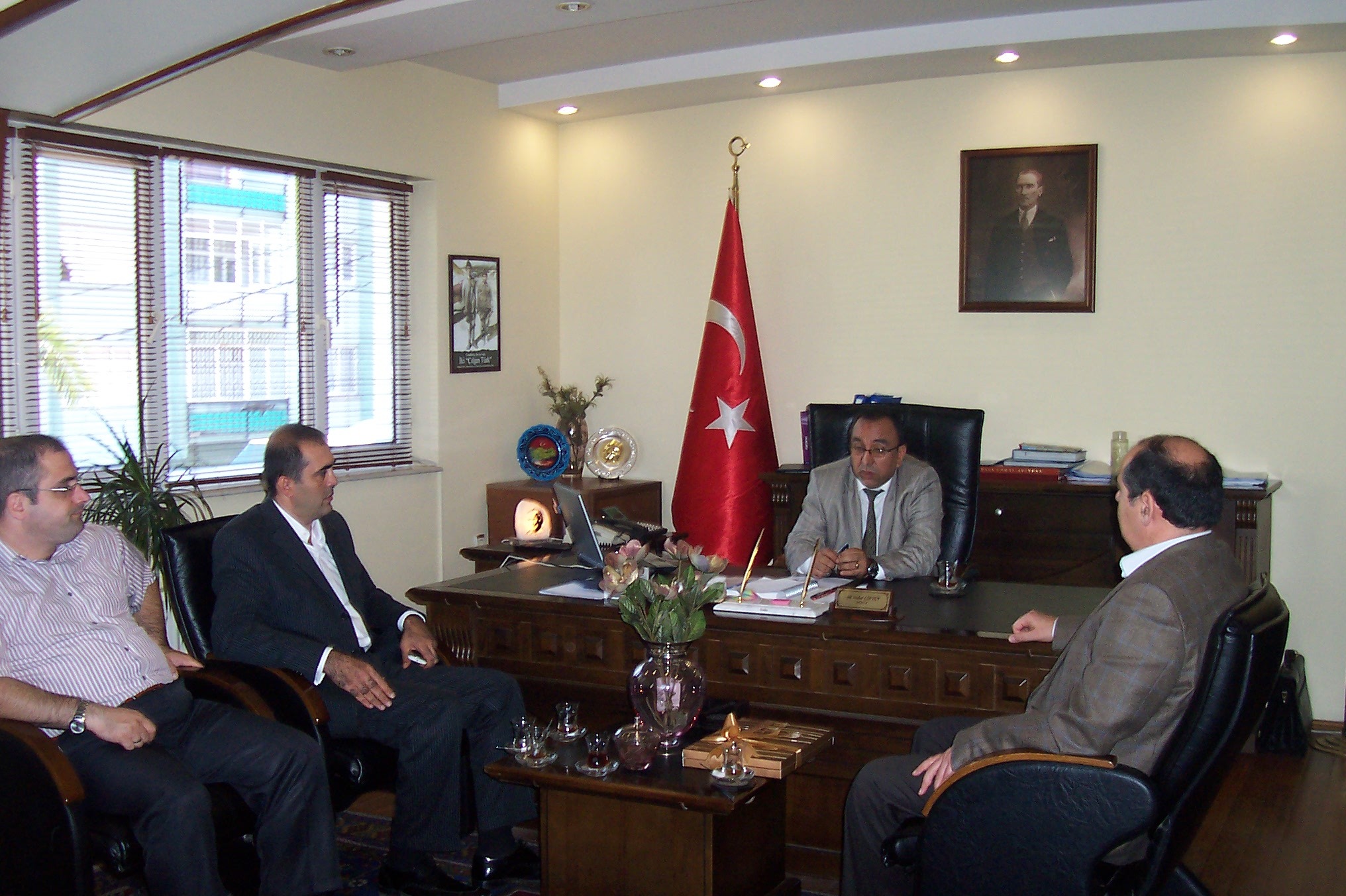 TRABZON ÇEVRE VE ŞEHİRCİLİK İL MÜDÜRÜ ALİ VEDAT ÇİFTÇİ’Yİ MAKAMINDA ZİYARET ETTİK