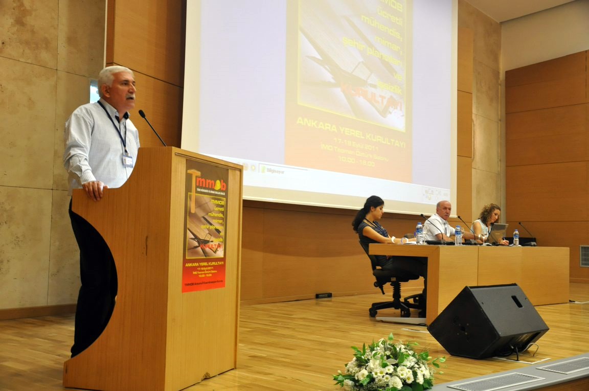 ÜCRETLİ MÜHENDİS, MİMAR, ŞEHİR PLANCILARI VE İŞSİZLİK ANKARA YEREL KURULTAYI DÜZENLENDİ