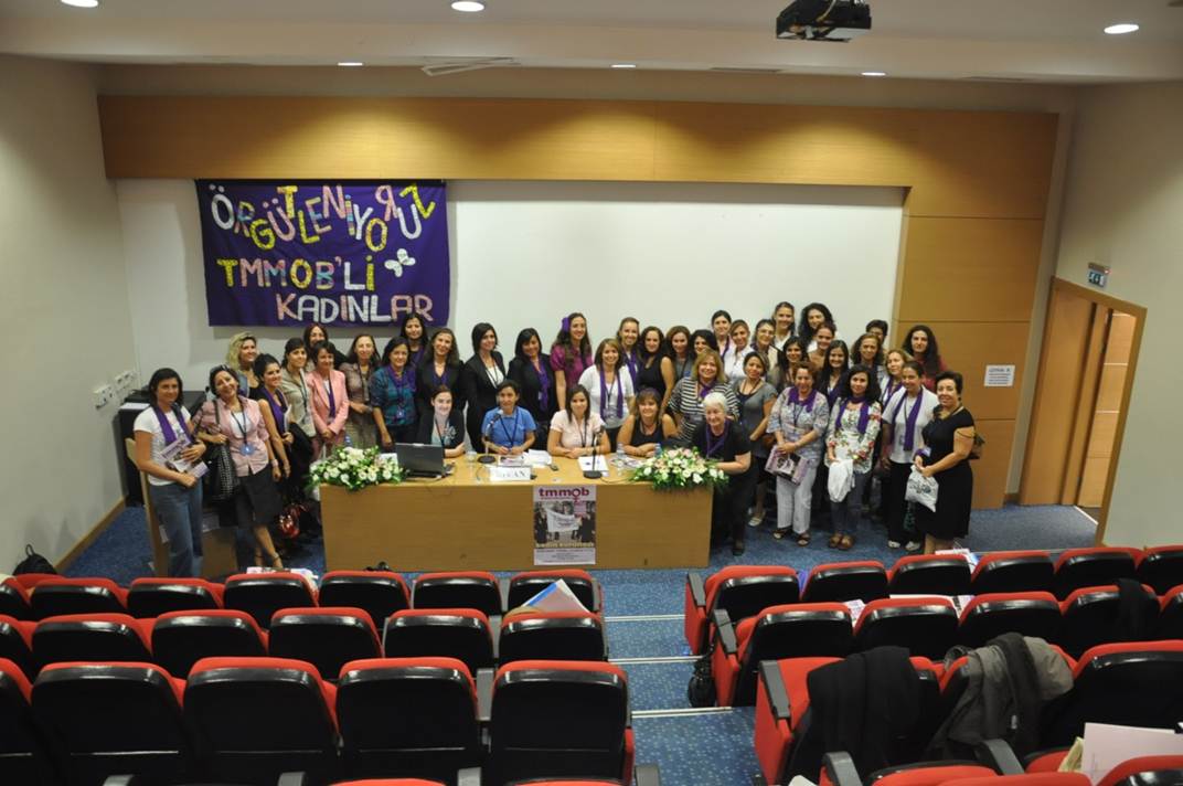 TMMOB KADIN KURULTAYI  ANKARA YEREL KURULTAYI GERÇEKLEŞTİ.