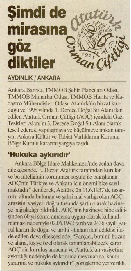 ŞİMDİ DE MİRASINA GÖZ DİKTİLER
