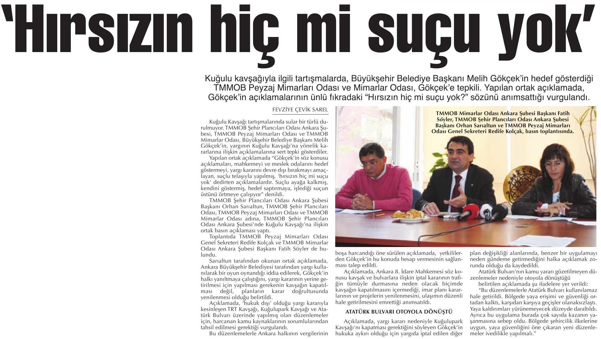 `HIRSIZIN HİÇ Mİ SUÇU YOK`