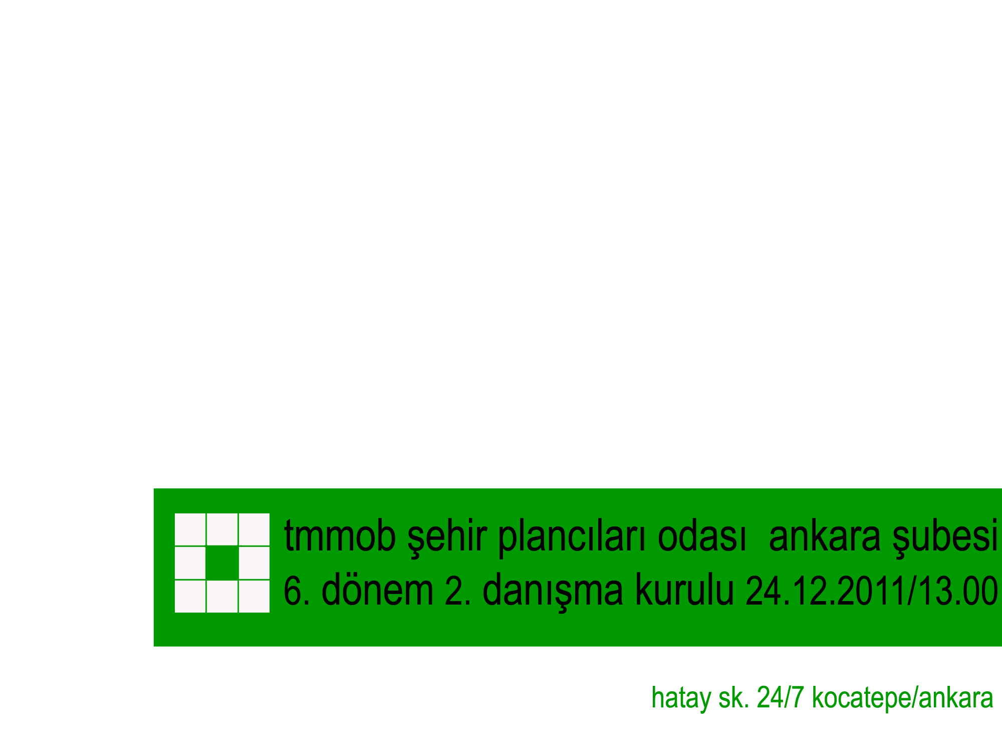 6. DÖNEM 2. DANIŞMA KURULU DAVETİ