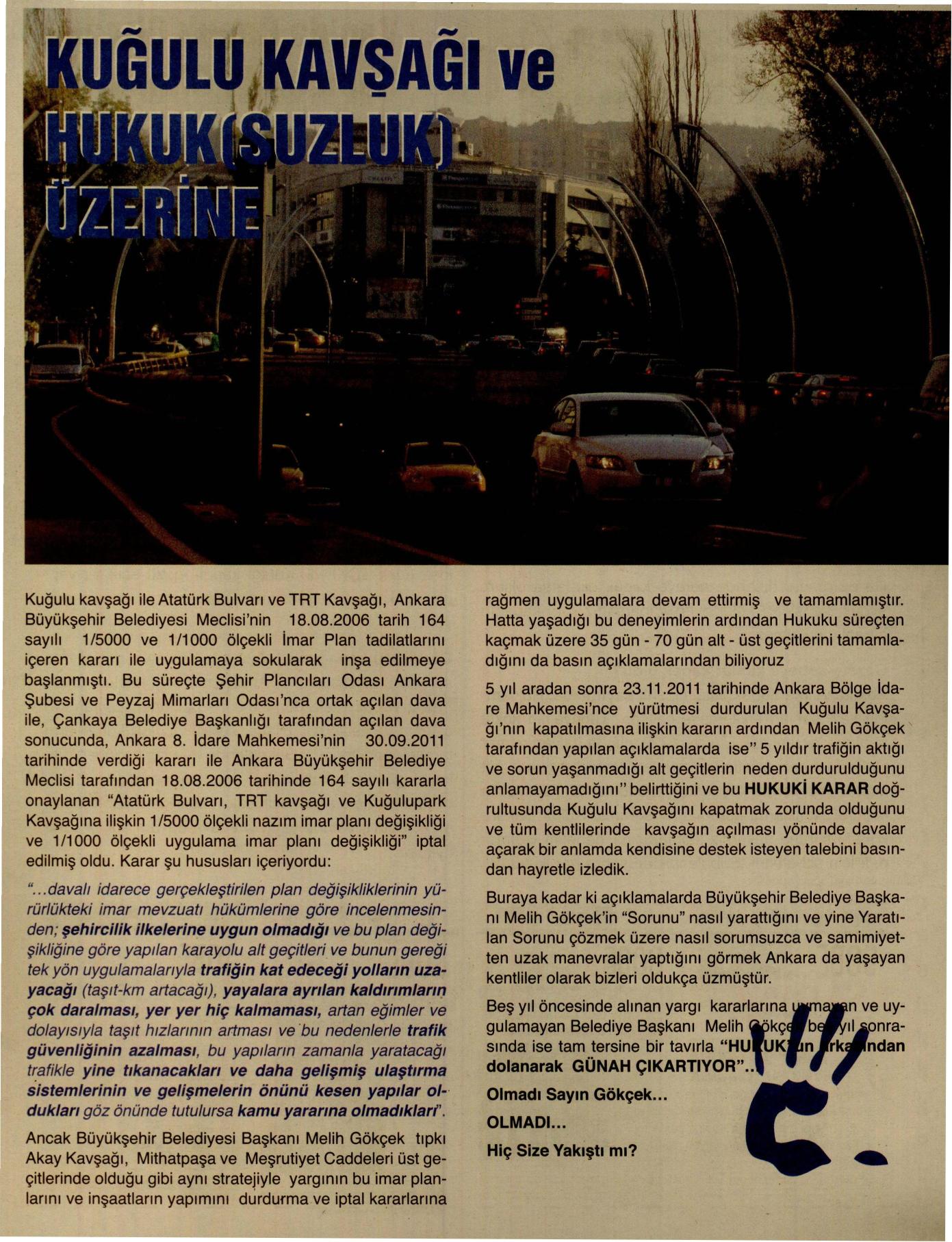 KUĞULU KAVŞAĞI VE HUKUK (SUZLUK) ÜZERİNE