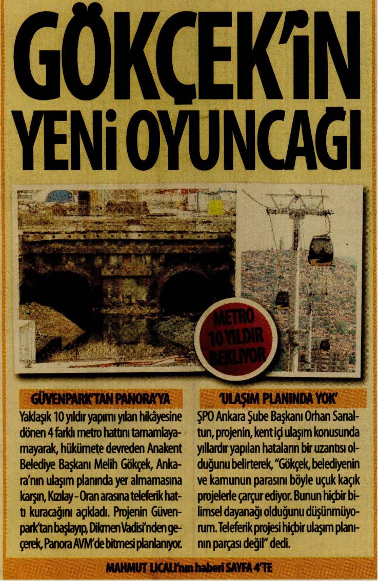 GÖKÇEK`İN YENİ OYUNCAĞI

