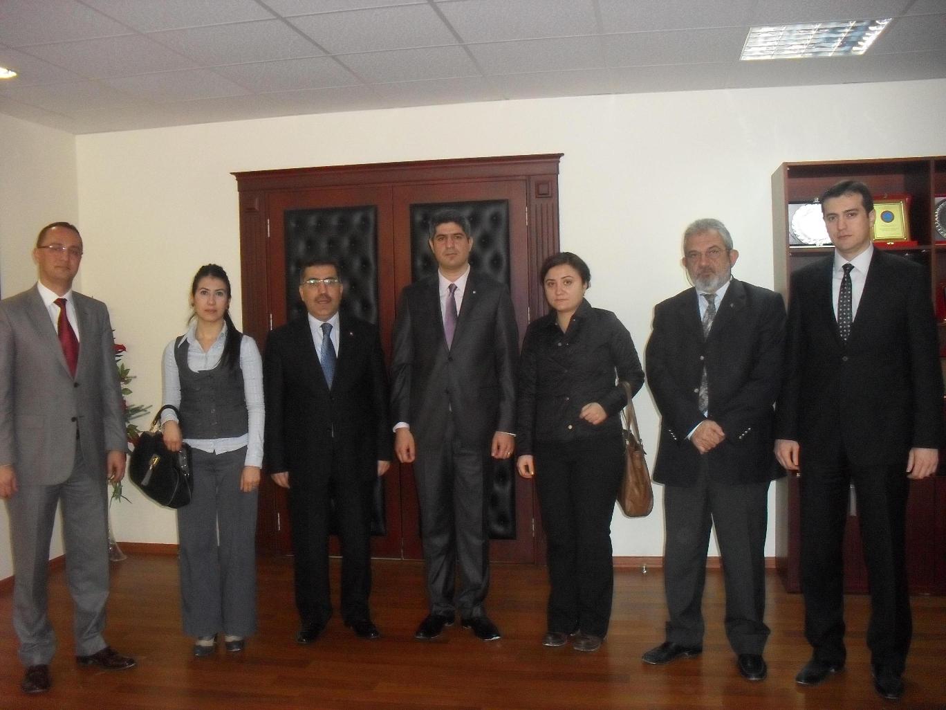 ŞUBE YÖNETİM KURULU YÜREĞİR BELEDİYE BAŞKANINI ZİYARET ETTİ	