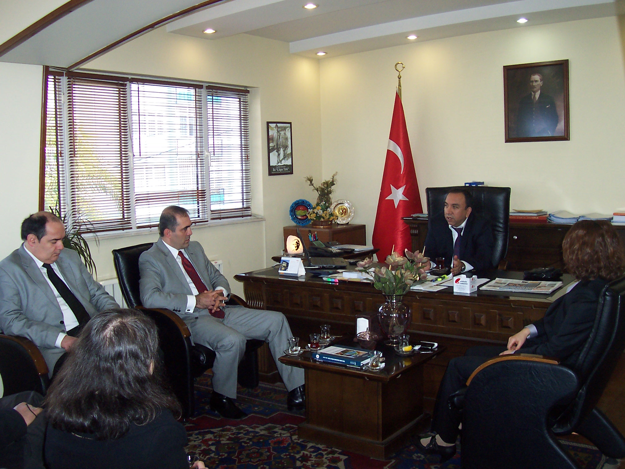 ŞUBEMİZ YENİ DÖNEM YÖNETİM KURULU TRABZON ÇEVRE VE ŞEHİRCİLİK İL MÜDÜRÜ ALİ VEDAT ÇİFTÇİ’Yİ MAKAMINDA ZİYARET ETTİ

