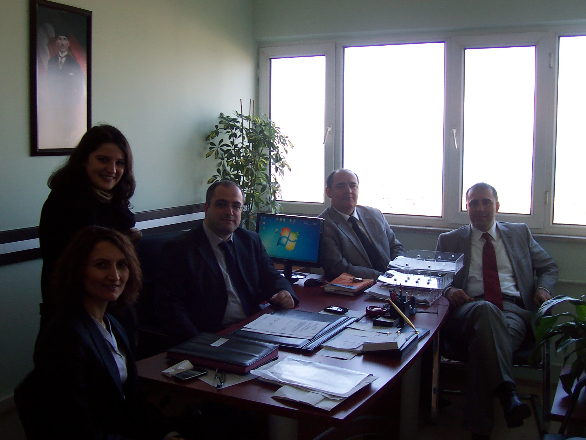 ODAMIZ ÜYESİ MURAT KASAP’I MAKAMINDA ZİYARET ETTİK