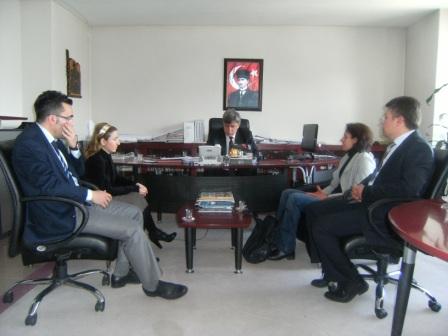 ŞUBEMİZ KAYSERİ BÜYÜKŞEHİR BELEDİYE BAŞKAN VEKİLİ SERDAR ALTUNTUĞ’U MAKAMINDA ZİYARET ETTİ