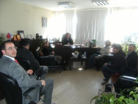 ŞUBEMİZ KAYSERİ BÜYÜKŞEHİR BELEDİYESİ İMAR VE ŞEHİRCİLİK DAİRESİ BAŞKANI AYŞE ÖNDER’İ ZİYARET ETTİ