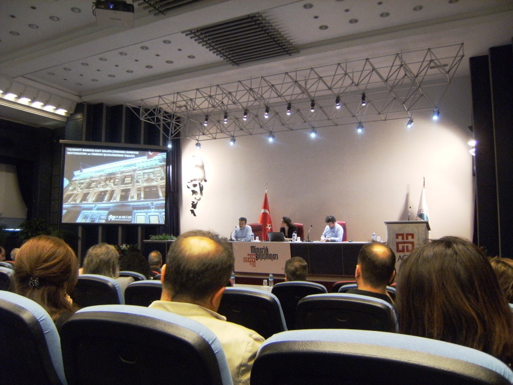 AGÜ “MİMARLIK BULUŞMALARI” KAPSAMINDA DÜZENLENEN ETKİNLİĞE KATILDIK