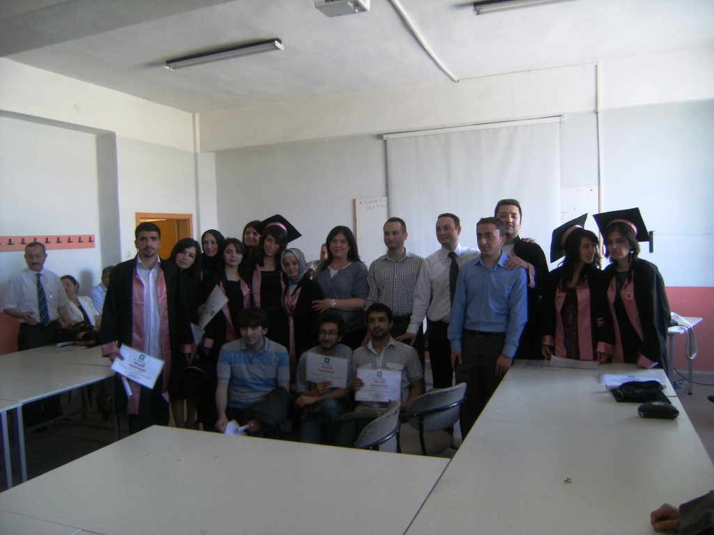 BOZOK ÜNİVERSİTESİ ŞEHİR VE BÖLGE PLANLAMA BÖLÜMÜ MEZUNİYET TÖRENİNE KATILDIK