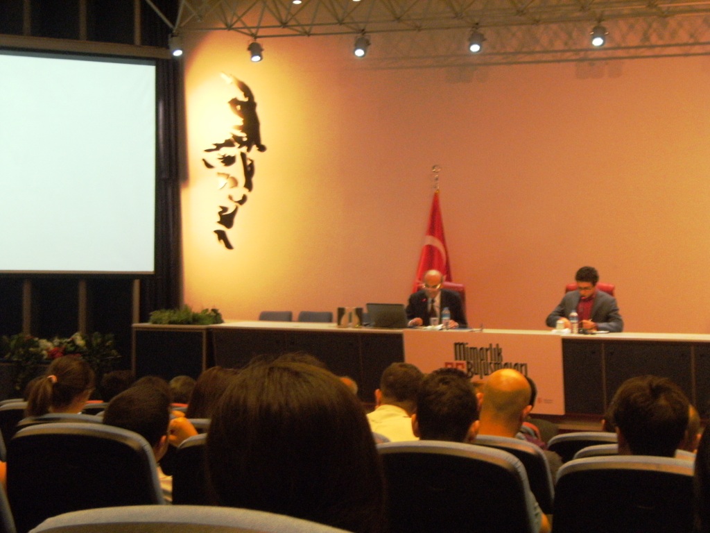 AGÜ “MİMARLIK BULUŞMALARI” KAPSAMINDA DÜZENLENEN ETKİNLİĞE KATILDIK