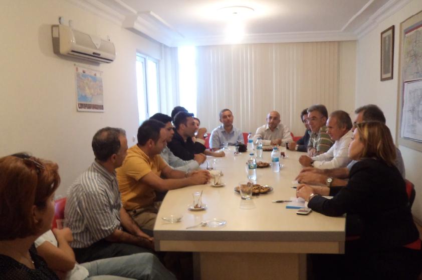 ANTALYA MURATPAŞA BELEDİYE BAŞKANI SÜLEYMAN EVCİLMEN ODAMIZI ZİYARET ETTİ