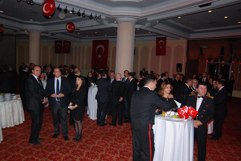 29 EKİM CUMHURİYET BAYRAMI RESEPSİYONUNA KATILDIK