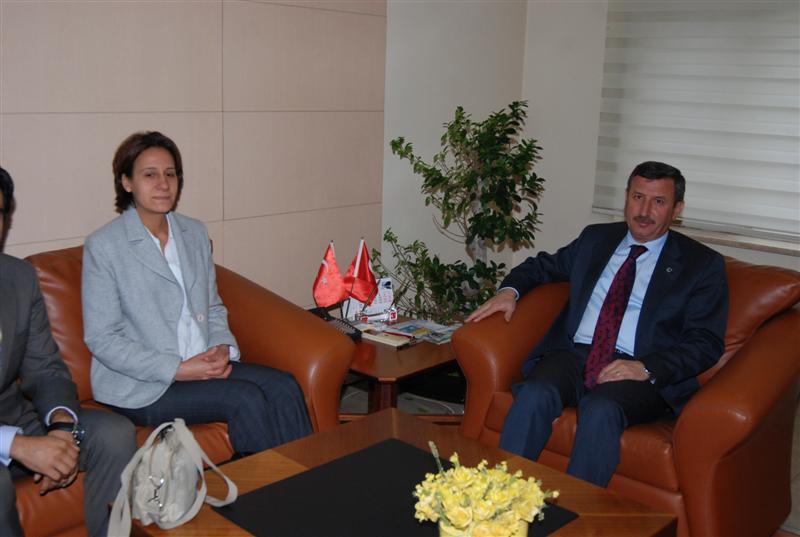 ŞUBE YÖNETİM KURULUMUZ VALİMİZ ŞERİF YILMAZ’I MAKAMINDA ZİYARET ETTİ