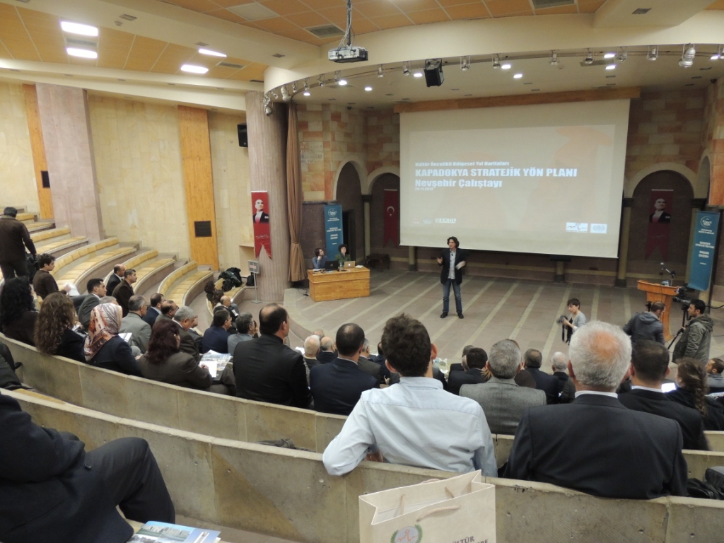 “KAPADOKYA STRATEJİK YÖN PLANI NEVŞEHİR ÇALIŞTAYI”NA KATILDIK