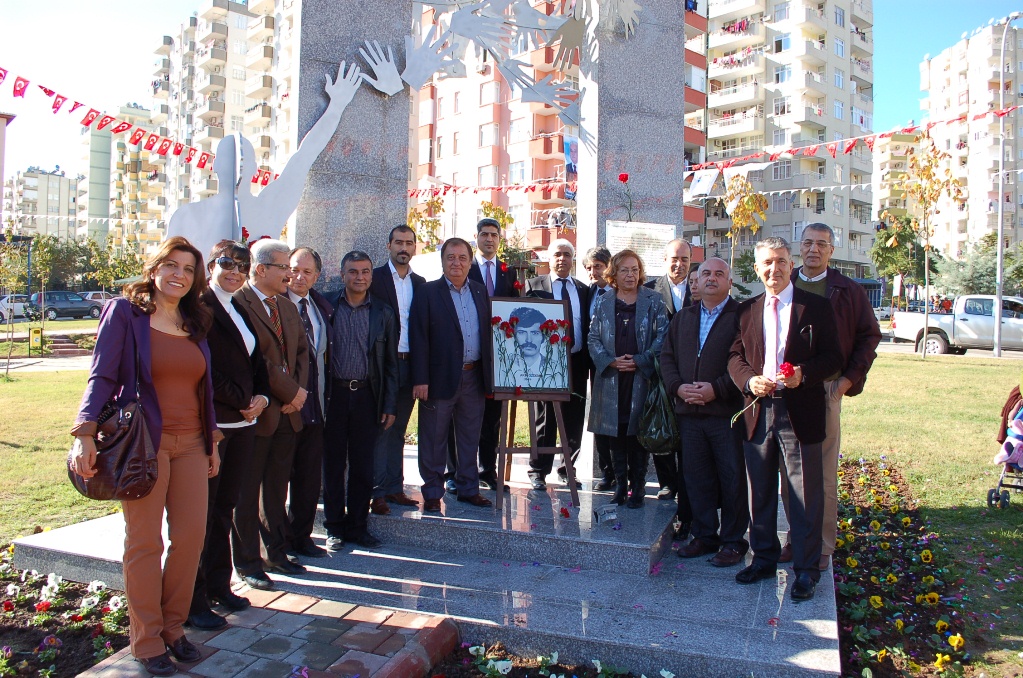 ŞUBE BAŞKANIMIZ ULAŞ B. ÇETİNKAYA VE YK ÜYESİ KORAY TETİK, AKIN ÖZDEMİR PARKI AÇILIŞ TÖRENİNE KATILDILAR 