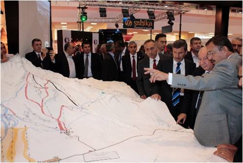 “1.KIŞ TURİZMİ VE TURİZM YATIRIMLARI FUARI” VE “ANADOLU TARİH VE KÜLTÜR TURİZMİ FUARINA” KATILDIK