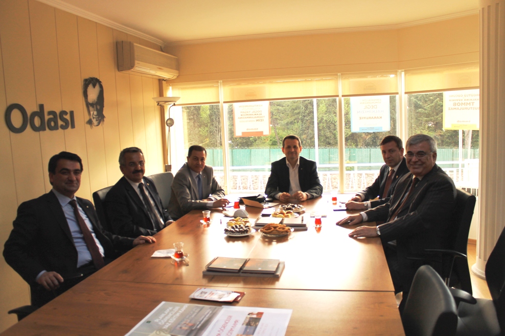 C.H.P. MİLLETVEKİLLERİ ODAMIZI ZİYARET ETTİ