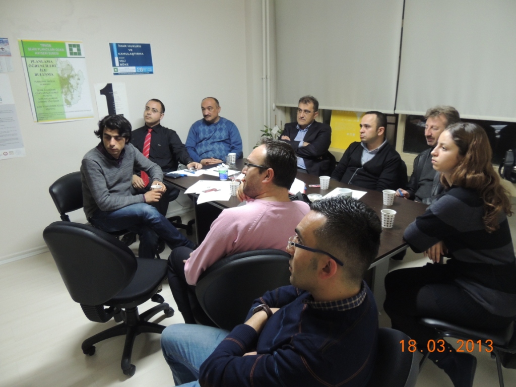 KAYSERİ BÜYÜKŞEHİR BELEDİYESİ İMAR YÖNETMELİĞİ İLE İLGİLİ ÜYELERİMİZLE TOPLANTI GERÇEKLEŞTİRDİK