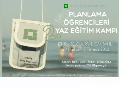 PLANLAMA ÖĞRENCİLERİ 2. YAZ EĞİTİM KAMPI 29 HAZİRAN`DA BAŞLIYOR.