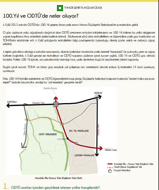 100.YIL VE ODTÜ'DE NELER OLUYOR?