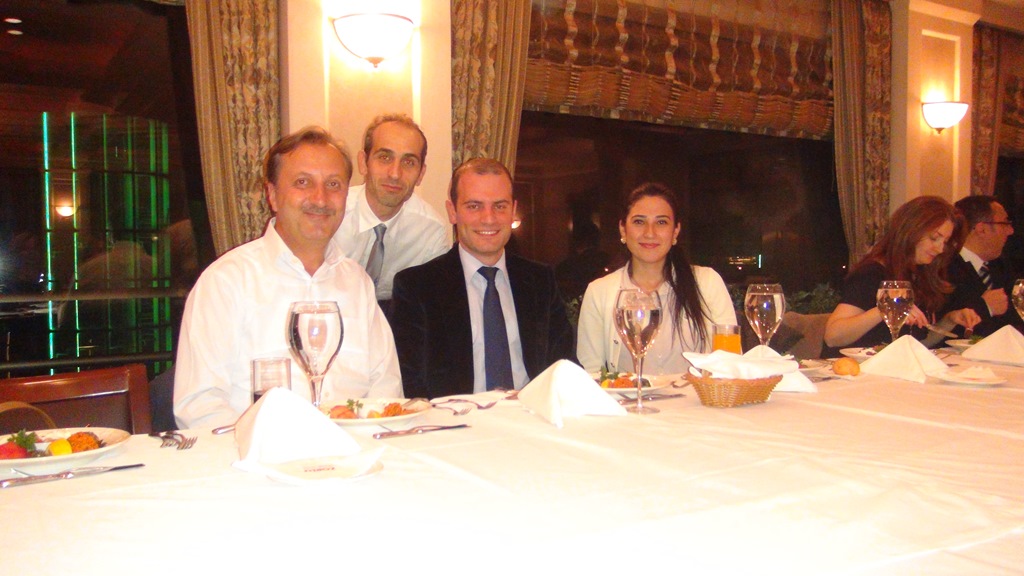 22 KASIM 2013 TARİHLİ PANEL AKŞAMI YEMEĞİNDE BİRARAYA GELDİK