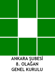 TMMOB ŞEHİR PLANCILARI ODASI ANKARA ŞUBESİ 8. OLAĞAN GENEL KURULU DUYURUSU
