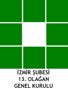TMMOB ŞEHİR PLANCILARI ODASI İZMİR ŞUBESİ 13. OLAĞAN GENEL KURULU DUYURUSU
