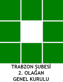 TMMOB ŞEHİR PLANCILARI ODASI TRABZON ŞUBESİ 2. OLAĞAN GENEL KURULU DUYURUSU