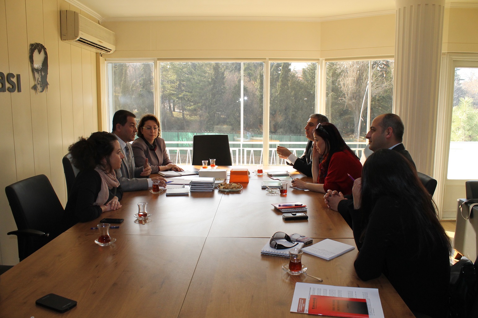 MAMAK BELEDİYE BAŞKAN ADAYI ODAMIZI ZİYARET ETTİ