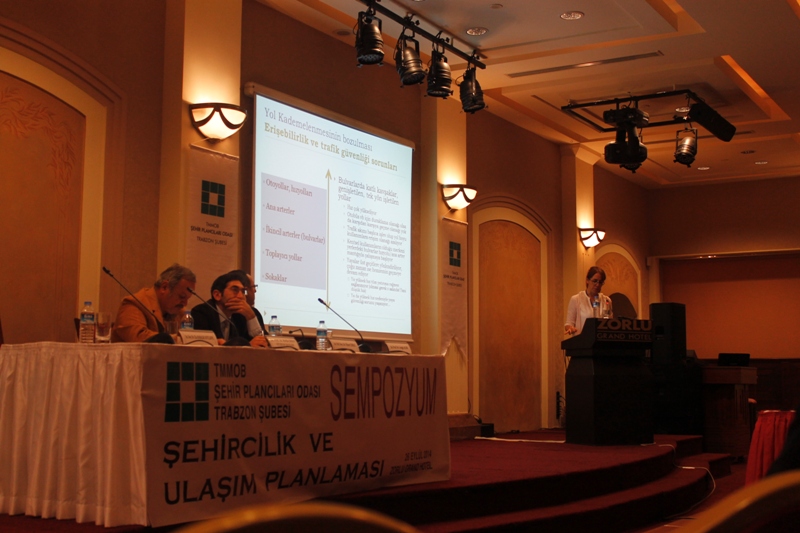 ŞEHİRCİLİK VE ULAŞIM SEMPOZYUMUNUN II. OTURUMU YAPILDI