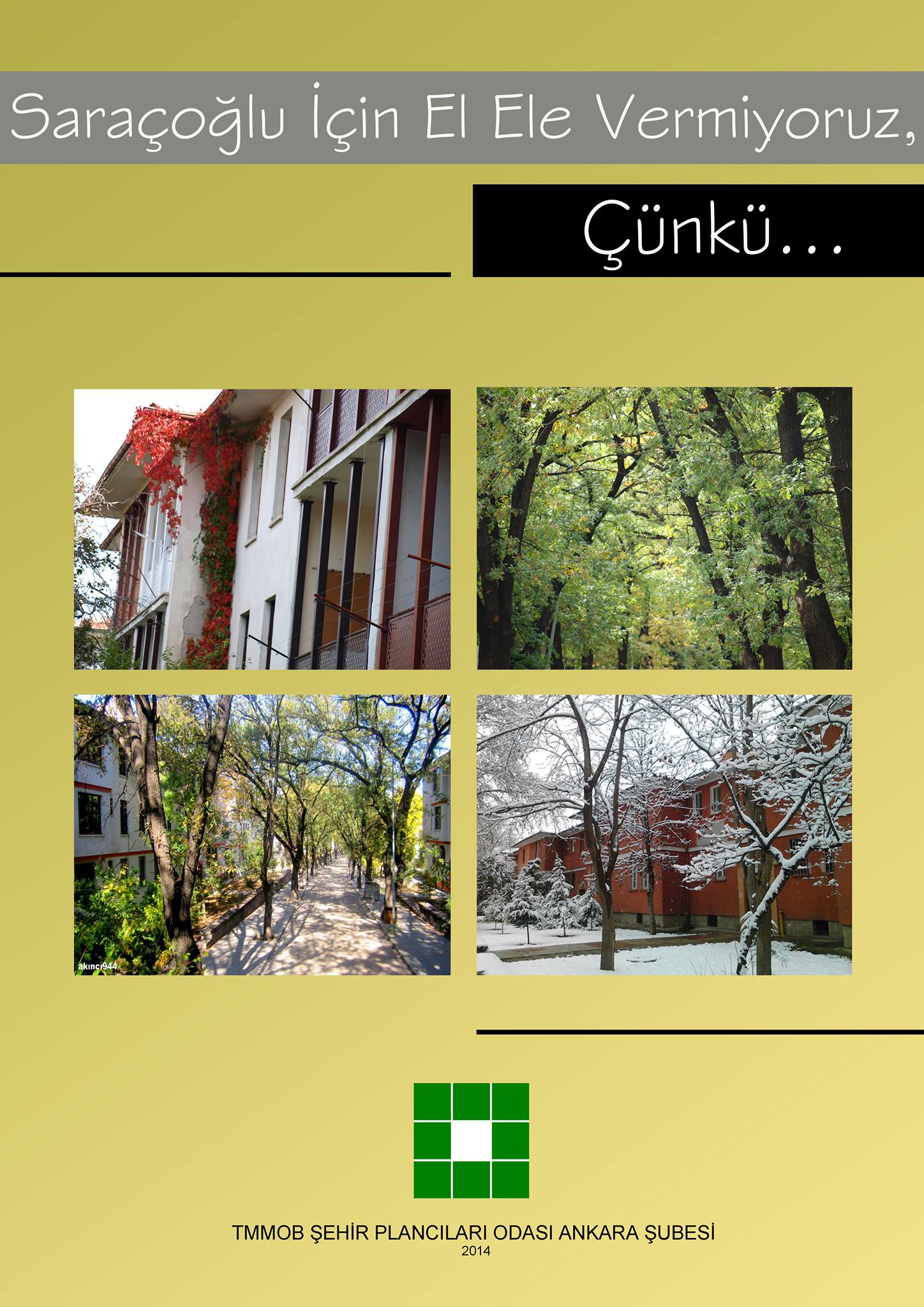 SARAÇOĞLU İÇİN EL ELE VERMİYORUZ ÇÜNKÜ...