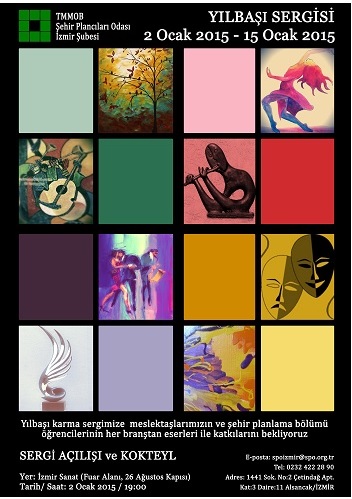 İZMİR ŞUBE`DEN KARMA RESİM SERGİSİ
