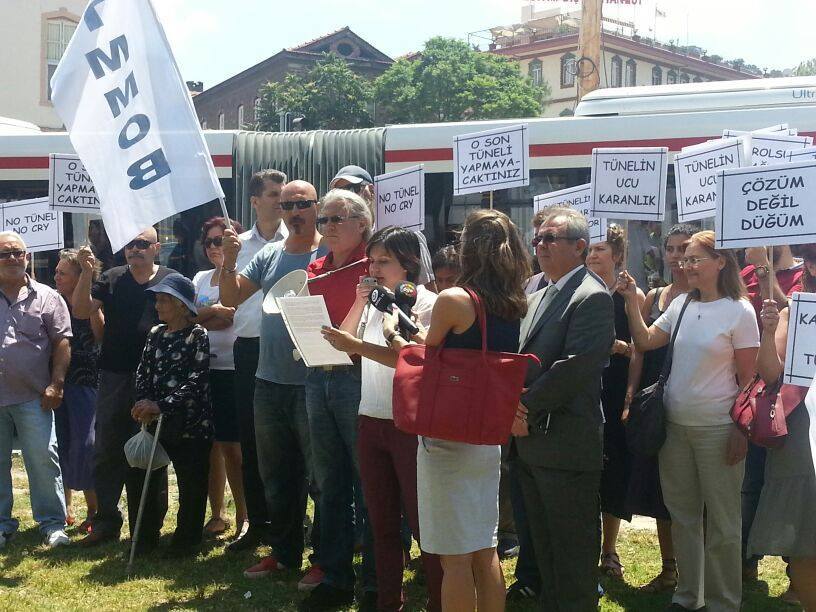 KONAK TÜNELİNE İLİŞKİN BASIN AÇIKLAMASI