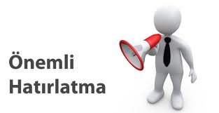 2015 YILI ÜYE ÖDENTİ MİKTARI VE BELGE ÜCRETLERİ HAKKINDA