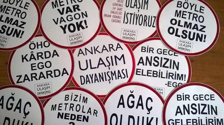ANKARA ULAŞIM DAYANIŞMASI ULAŞIMDA GECİKMELERİN HESABINI SORMAK İÇİN TOPLANDI