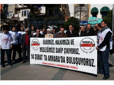 ANTALYA İKK YÜRÜYÜŞ VE BASIN AÇIKLAMASI