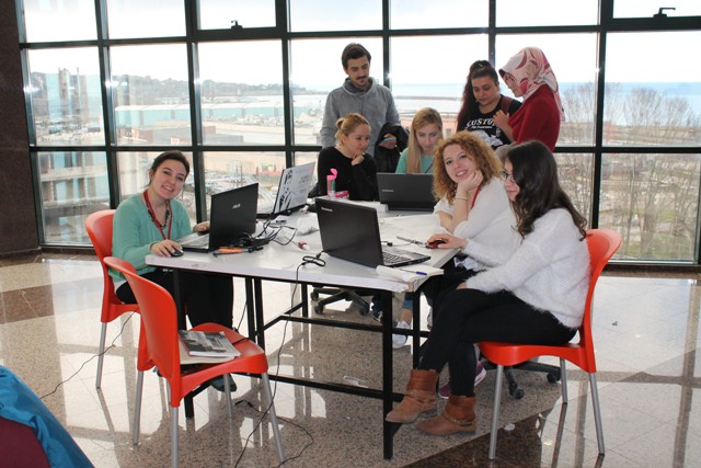 “KENT MERKEZLERİNDE YAYA İZLERİ” ATÖLYE ÇALIŞMALARI 11-14 MART 2015 TARİHLERİ ARASINDA YAPILDI