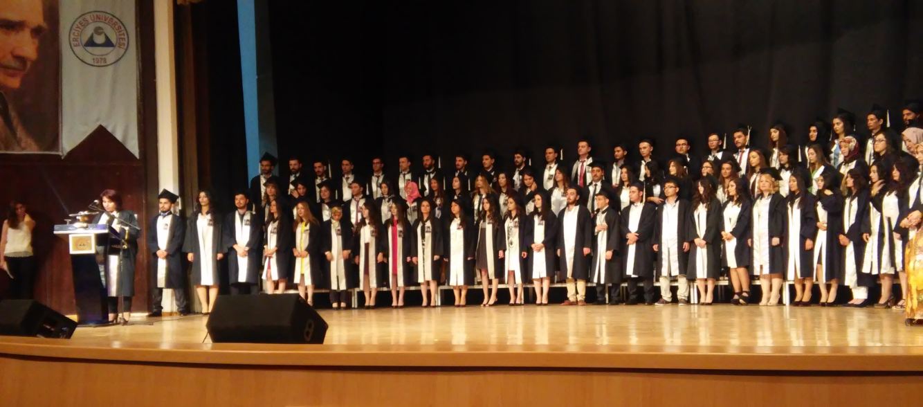 ERCİYES ÜNİVERSİTESİ ŞEHİR VE BÖLGE PLANLAMA BÖLÜMÜ MEZUNİYET TÖRENİNE KATILDIK