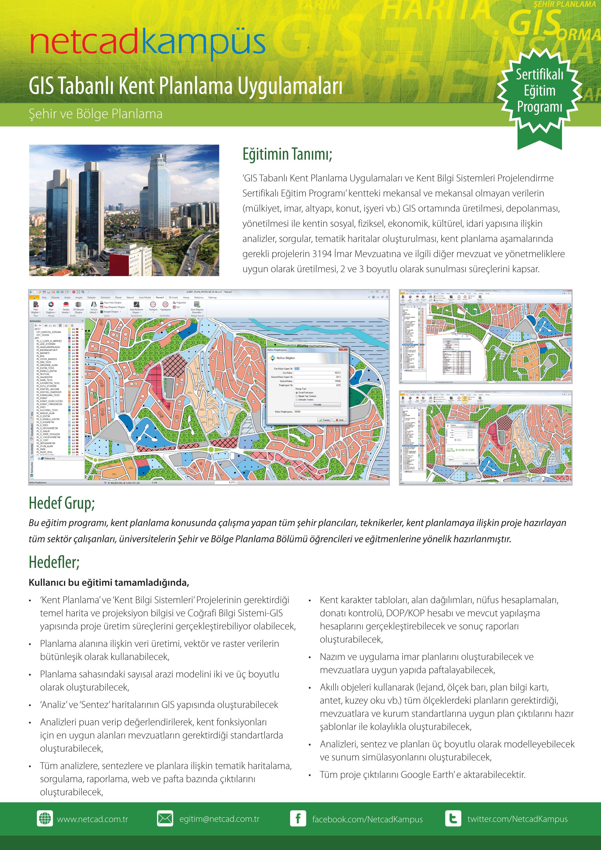 NETCAD KAMPÜS EĞİTİM PROGRAMI