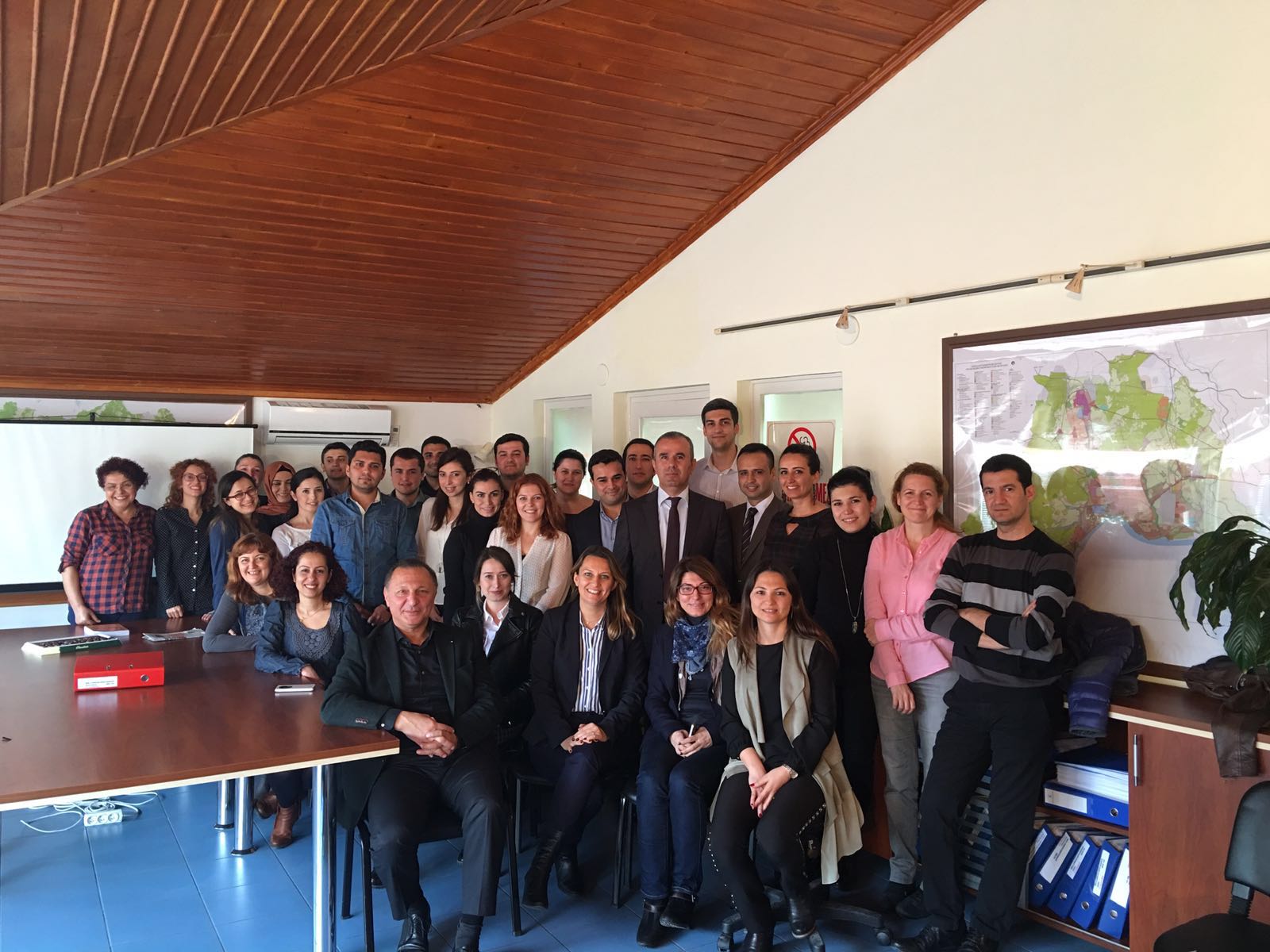 ŞUBEMİZ YENİ DÖNEM YÖNETİM KURULU ANTALYA BÜYÜKŞEHİR BELEDİYESİ`Nİ ZİYARET ETTİ.