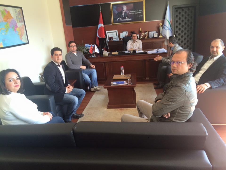 ŞUBEMİZ YENİ DÖNEM YÖNETİM KURULU ÇEVRE VE ŞEHİRCİLİK İL MÜDÜRÜ SN. UĞUR ŞEREN'İ MAKAMINDA ZİYARET ETTİ