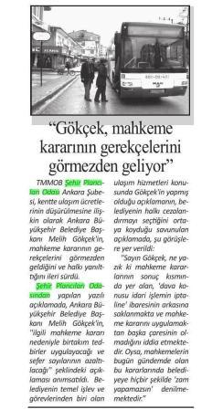 ULAŞIM ZAMLARI HAKKINDA 09.03.2010 TARİHLİ BASIN AÇIKLAMAMIZ 