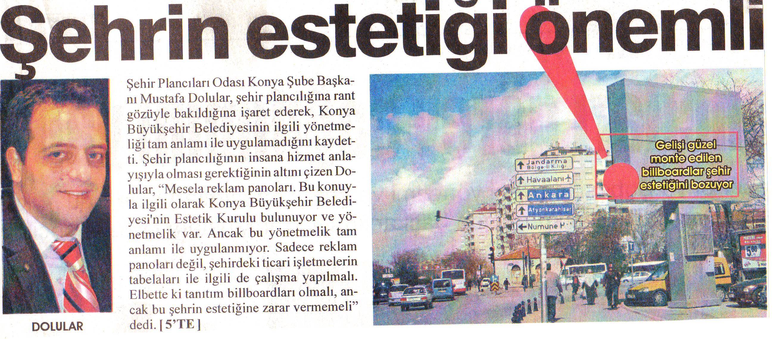 GÖRÜNTÜ KİRLİLİĞİNE NEDEN OLAN REKLAM PANOLARI İLE İLGİLİ  BASIN AÇIKLAMASI YAPTIK