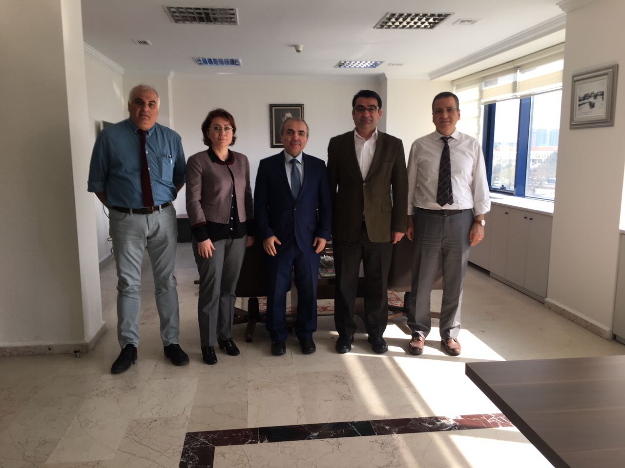 İLLER BANKASI, MEKANSAL PLANLAMA DAİRE BAŞKANLIĞI ZİYARET EDİLDİ